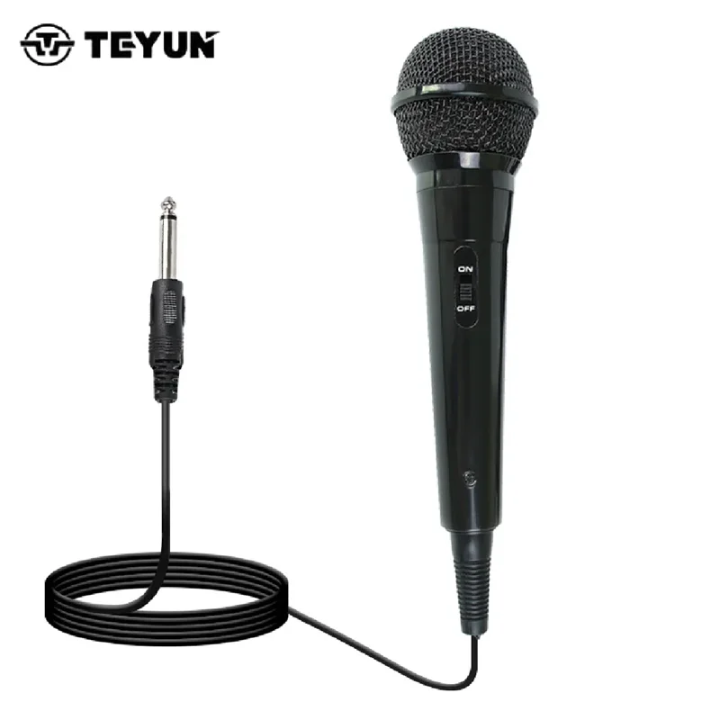 B12 Wired Condenser Karaoke Microphone with On/Off Switch – 500 cm XLR Cable | LEEDOAR - All you need