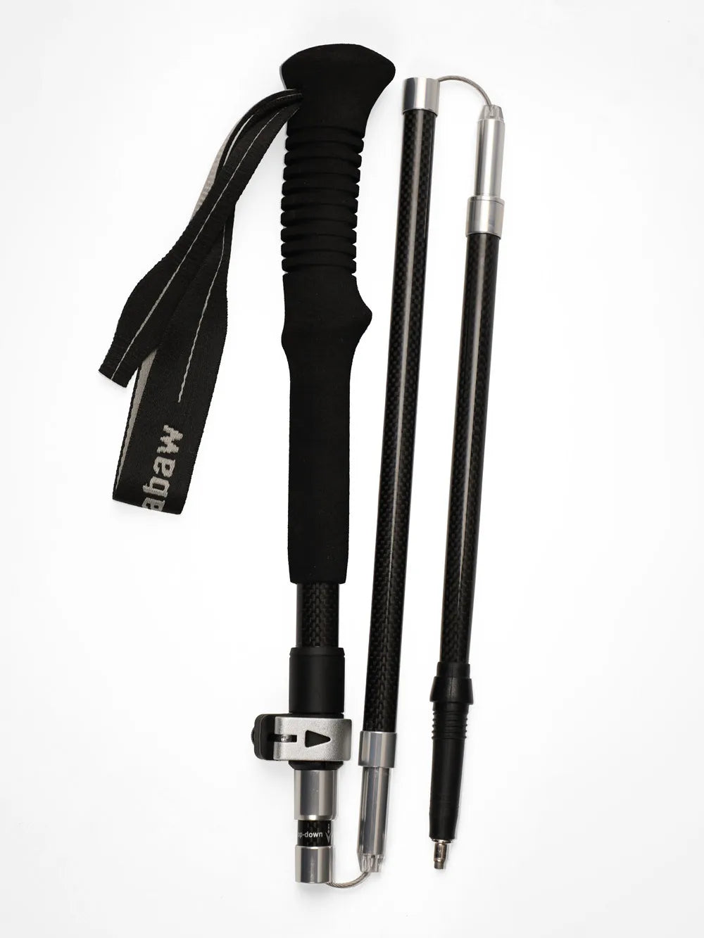 Outdoor Trekking Pole — 3K Carbon Fiber, 5‑Section Folding Design - All you need