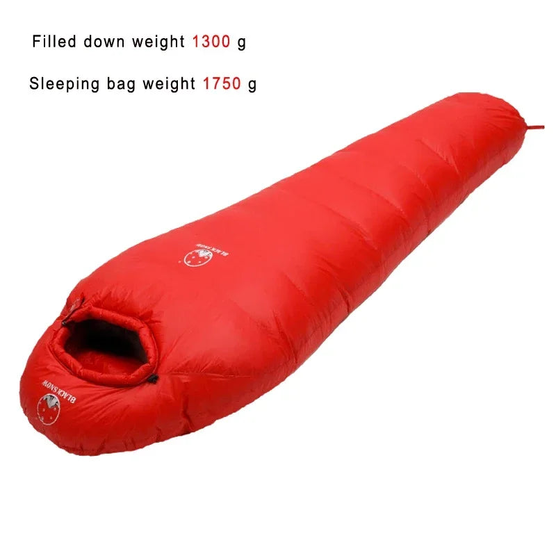 White Goose Down Mummy Sleeping Bag — Multi-Season, Four Thickness Levels, Compact & Thermal - All you need