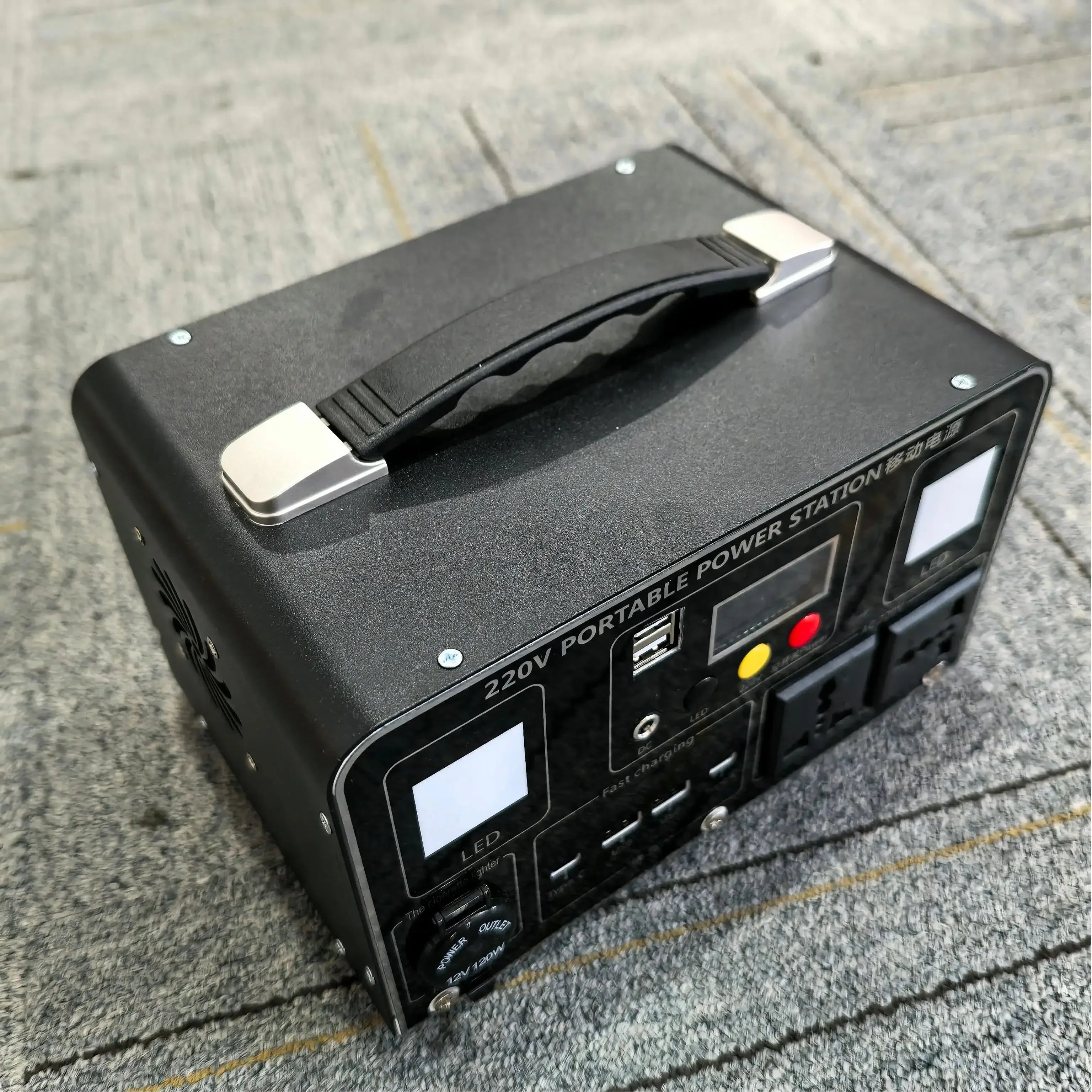 🔋 81000mAh 300W Portable Power Station – Emergency Charging & Camping Backup Kit - All you need