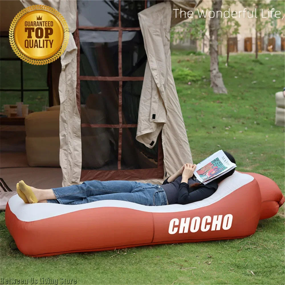 🛋️ Premium Inflatable Sofa Bed – Wide, Stable & Quick Setup for Outdoor & Indoor Use - All you need