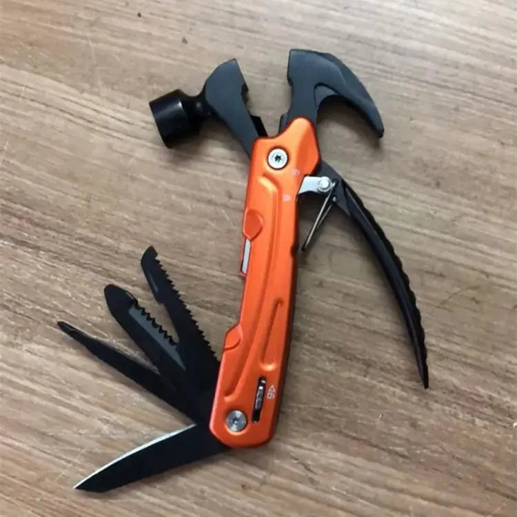 Survival Folding Multi-Tool – Stainless Steel 12-in-1 Pocket Pliers Knife for Field and Emergency Use - All you need