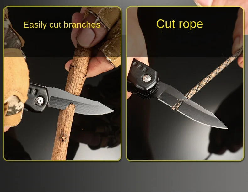 Survival Folding Multi-Tool – Stainless Steel 12-in-1 Pocket Pliers Knife for Field and Emergency Use - All you need