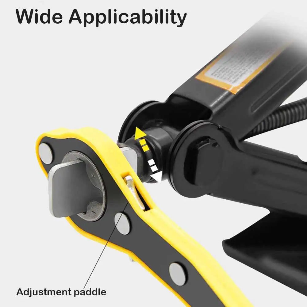 🔧 Labor-Saving Ratchet Wrench – Manual Crank Tool for Tire & Jack Operations - All you need