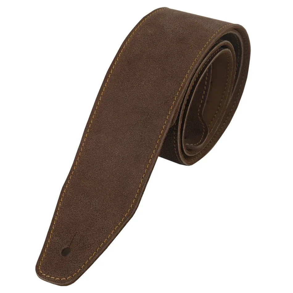 Soldier STP-GL-014 Genuine Cowhide Leather Guitar Strap – Adjustable for Acoustic, Electric, and Bass Guitars - All you need