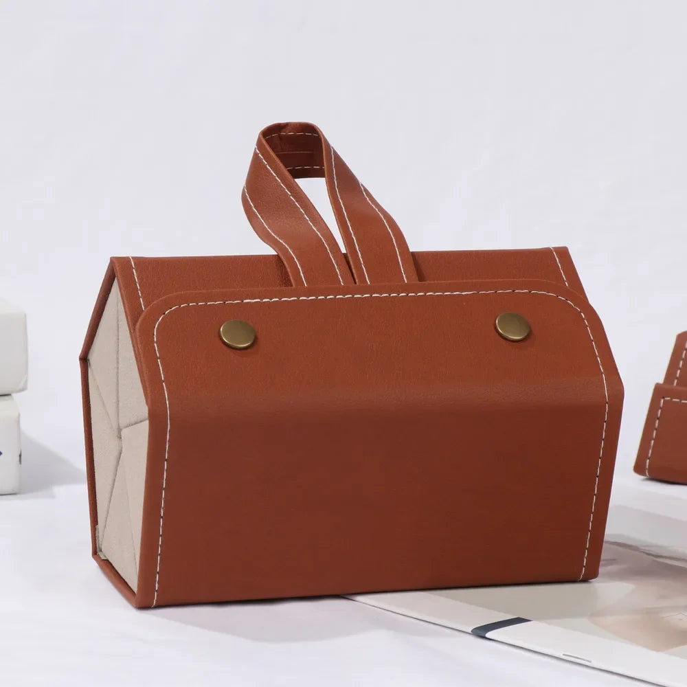 🧳 Portable Folding Glasses Organizer – Multi-slot PU Leather Case for Sunglasses & Eyewear - All you need