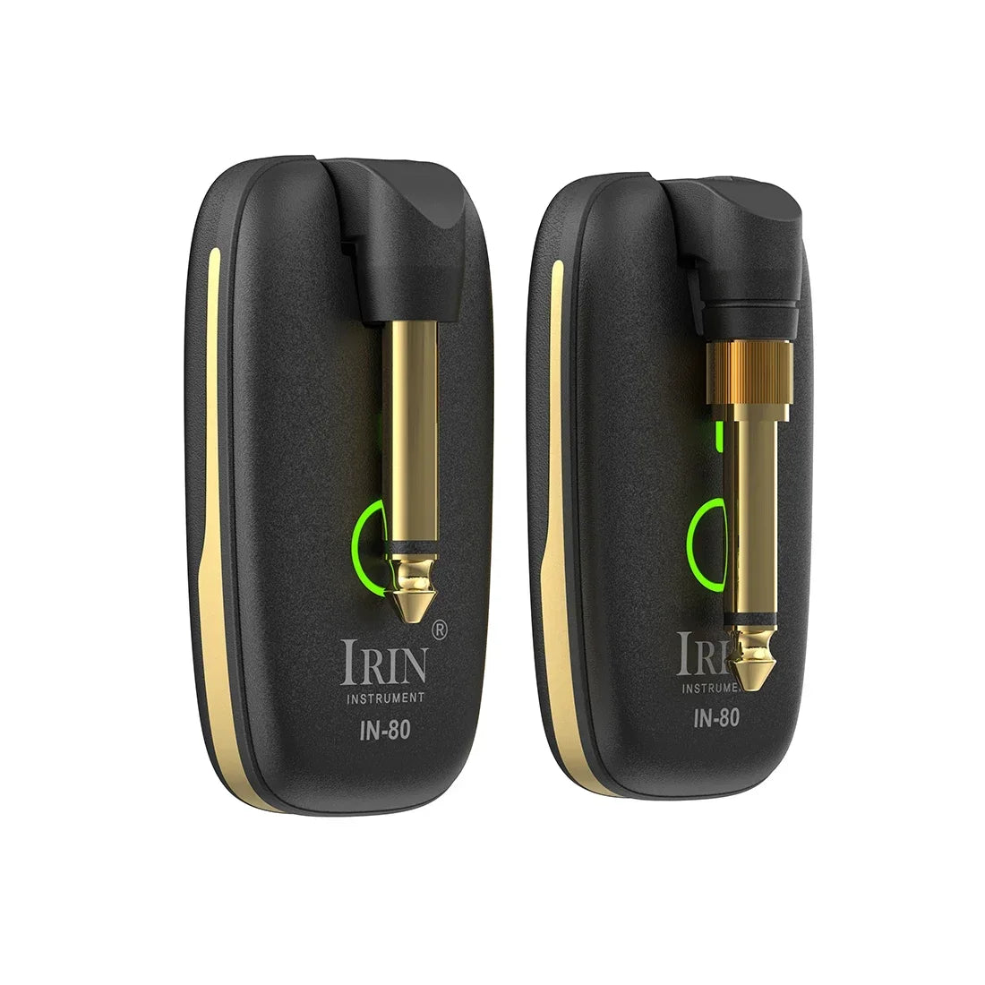 IRIN IN-80 Wireless Guitar Transceiver System – 7-Channel UHF, Rechargeable, Copper Housing, Dual Interface - All you need