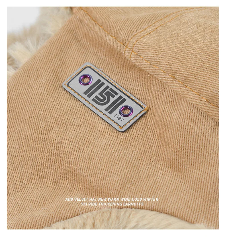 Thick Winter Ushanka Bomber Hat – Unisex Fur Earflap Cap for Cold Weather & Snow Sports - All you need