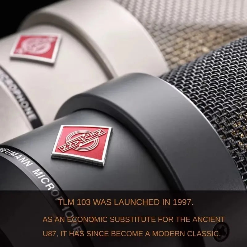 🎙️ TLM103 Professional Condenser Microphone – Cardioid Pattern, Studio-Grade Audio - All you need