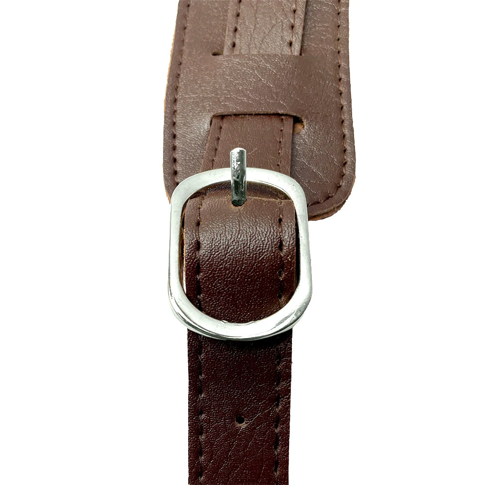 SLASH Edition Guitar Strap – Genuine Leather with Metal Buckle, Adjustable Length and Shoulder Pad Support - All you need