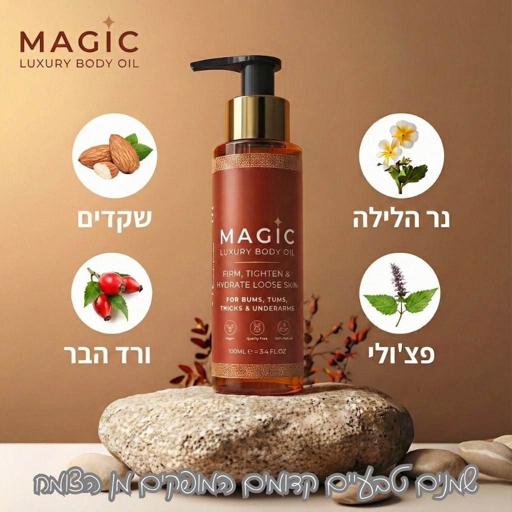 🧴 שמן למיצוק ולחות הגוף